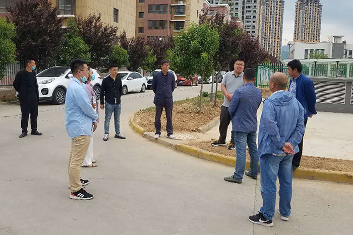 陕西省交通建设集团公司商界分公司商洛佳苑小区&ldquo;三供一业&rdquo;维修改造项目通过竣工验收